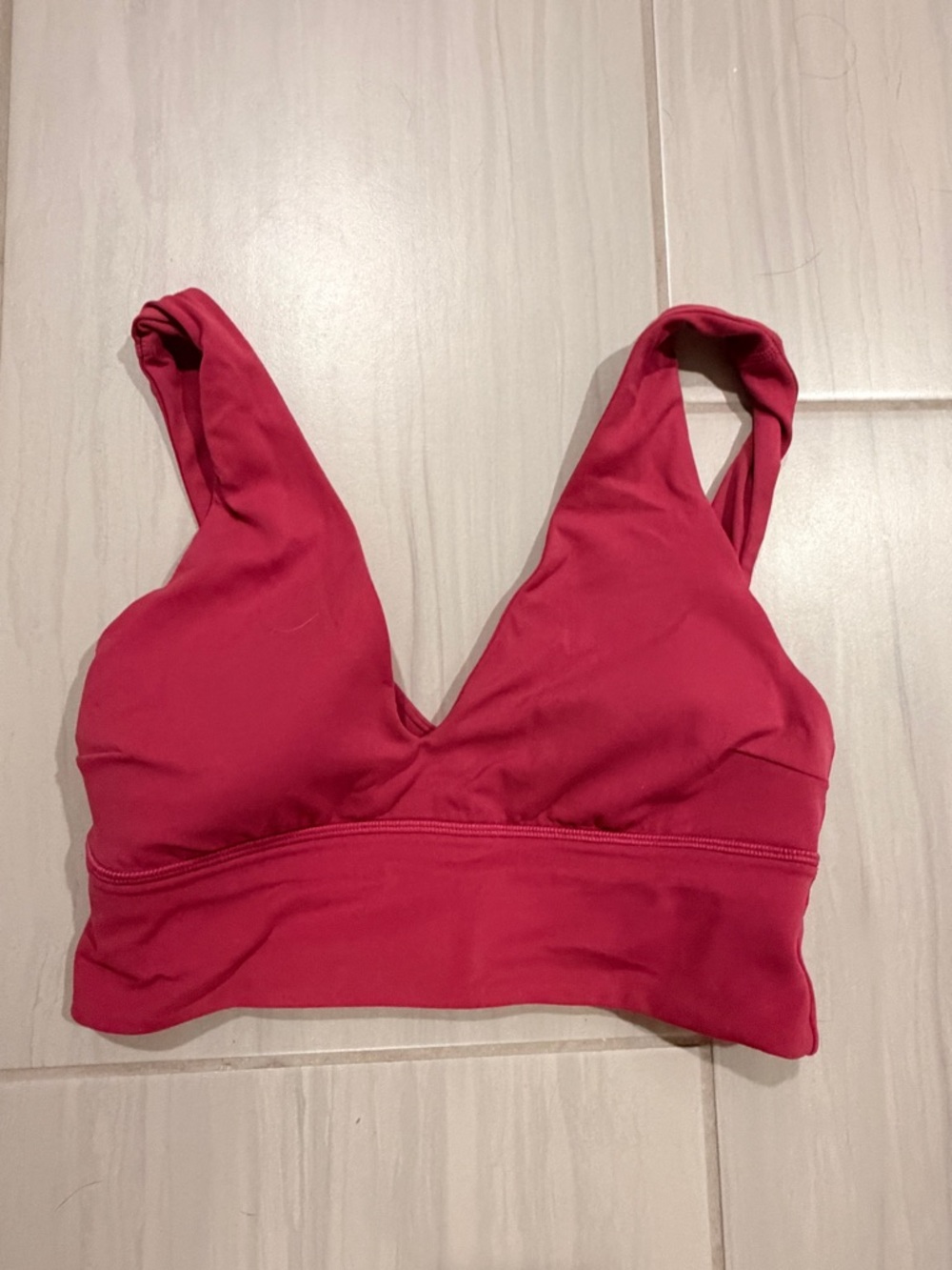 lululemon athletica Red Wireless Bralette